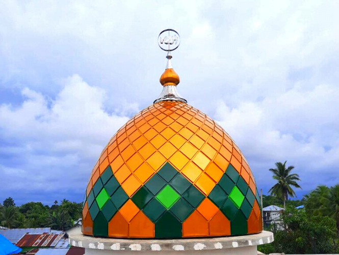 11 3 Jual Kubah Masjid Surabaya - Spesialis Kubah Enamel & Galvalum