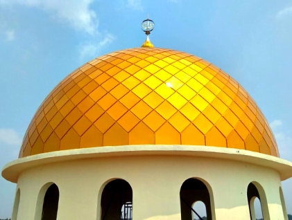 3 3 Jual Kubah Masjid Bandung - Spesialis Kubah Enamel & Galvalum