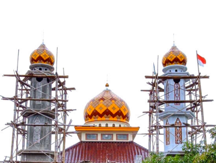 9 7 Jual Kubah Masjid Bandung - Spesialis Kubah Enamel & Galvalum