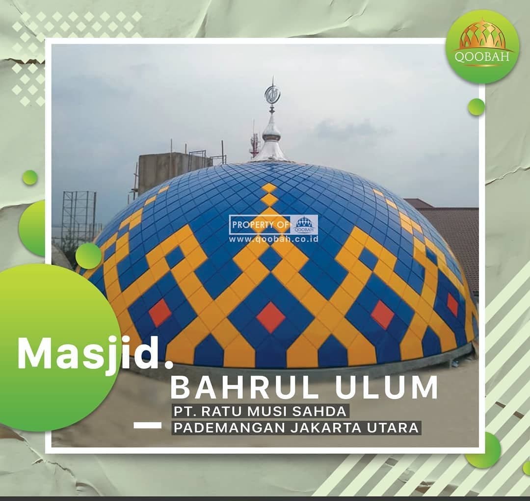 jual kubah masjid jakarta 3 Jual Kubah Masjid Jakarta - Spesialis Kubah Enamel & Galvalum