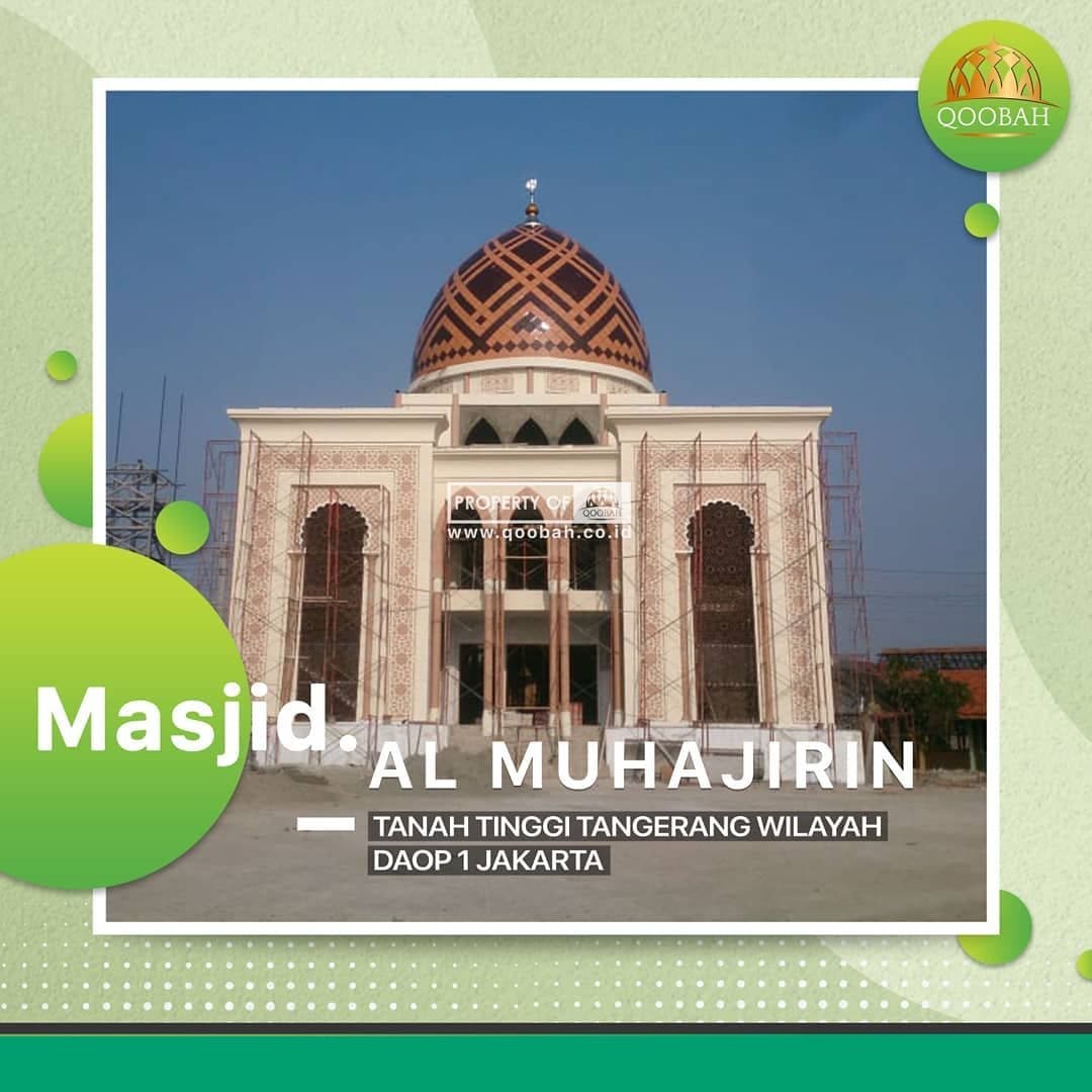 kubah masjid tangerang 5 Jual Kubah Masjid Tangerang - Spesialis Kubah Enamel & Galvalum