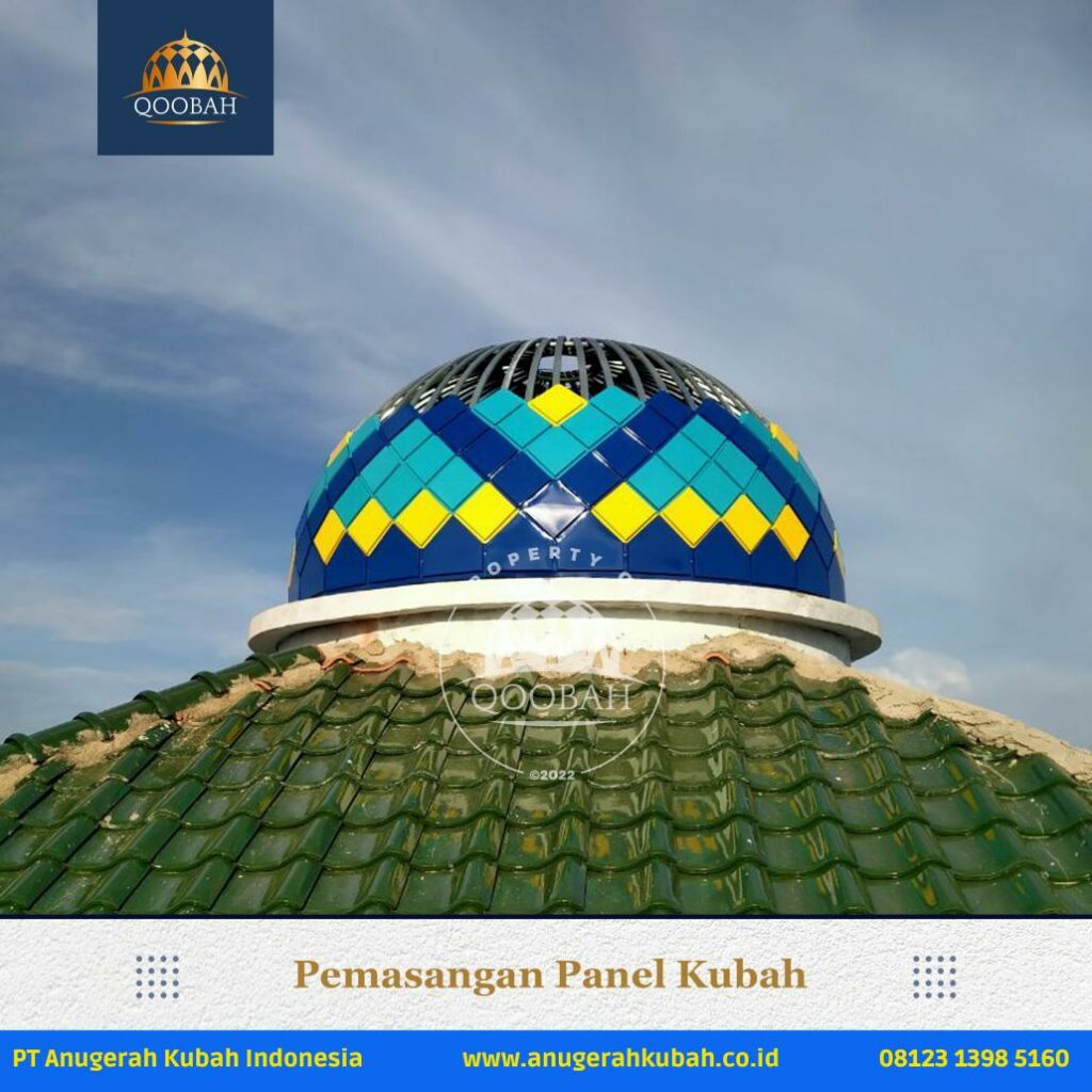Masjid Fatimah Rodhiyallahuanhu Bekasi 5 Pemasangan Kubah di Mushola Fatimah Radhiyallahu Anhu Kota Bekasi