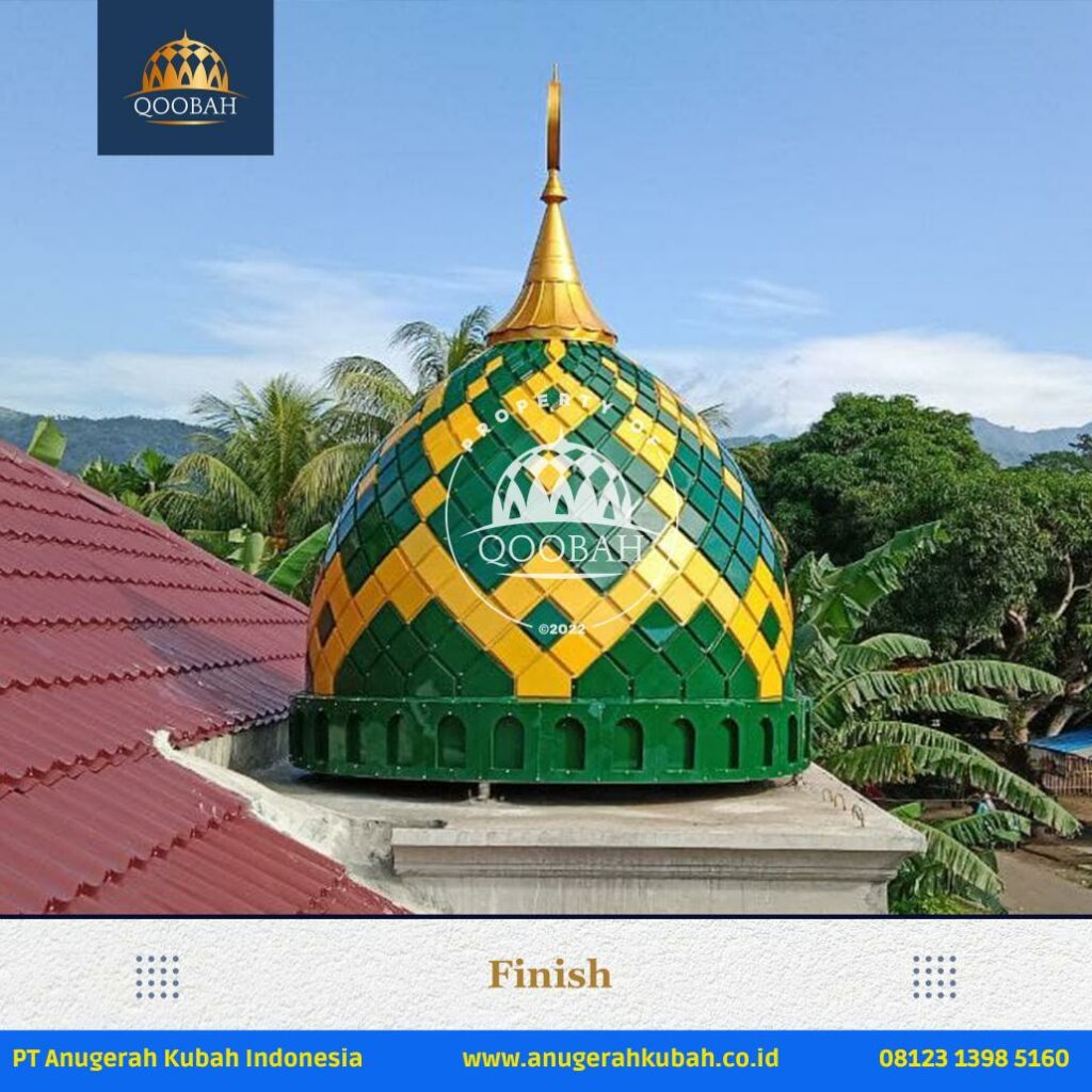Masjid Hayyala Salah Ende Flores Anugerahkubah co id 4 Pembuatan Kubah Masjid untuk Masjid Hayyala Salah di Ende Flores, NTT