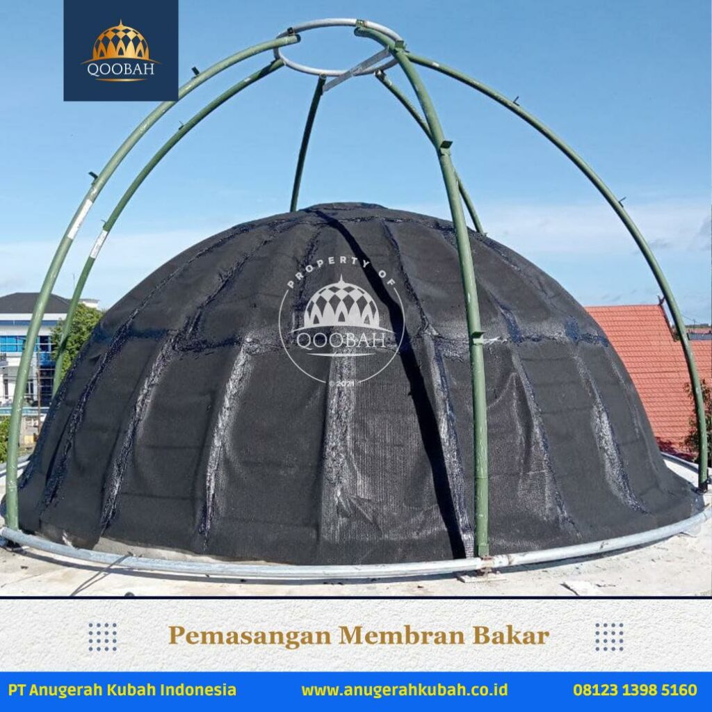 Masjid Rujab Kotawaringin Anugerahkubah co id 3 Pembuatan Kubah Galvalum untuk Masjid Rujab Kotawaringin Barat - Produsen Kubah Masjid