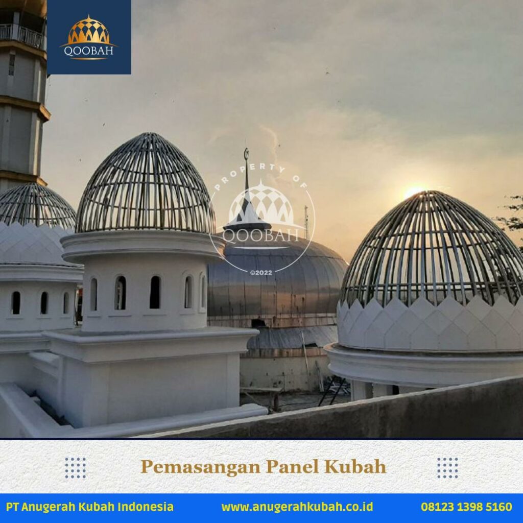 Masjid agung lahat Anugerahkubah co id 4 Pembuatan Kubah Masjid untuk Masjid Agung Lahat Sumatera Selatan