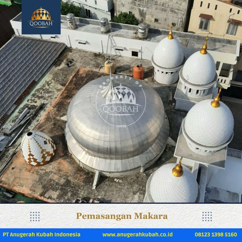 Masjid agung lahat Anugerahkubah co id 5 Pembuatan Kubah Masjid untuk Masjid Agung Lahat Sumatera Selatan