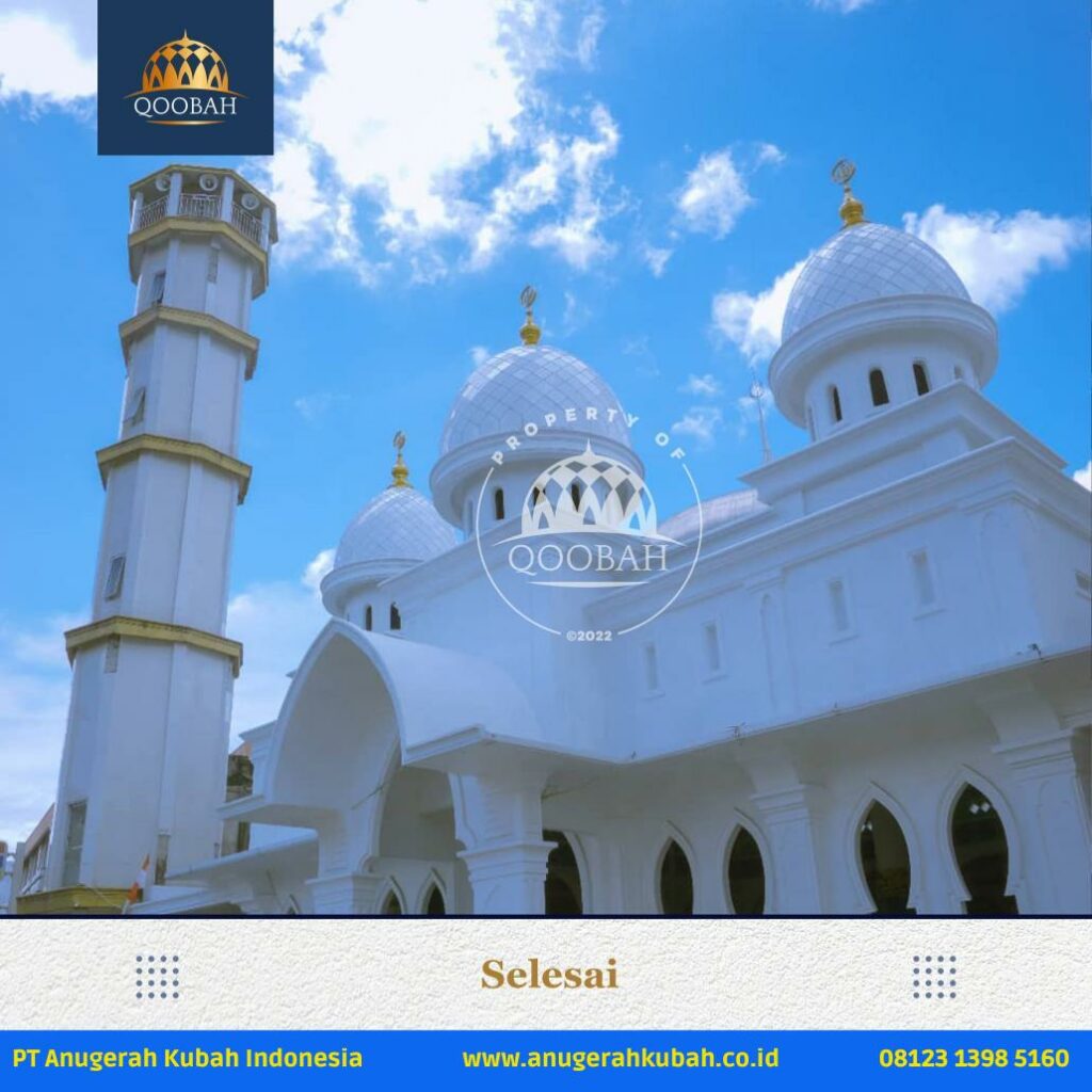 Masjid agung lahat Anugerahkubah co id 6 Pembuatan Kubah Masjid untuk Masjid Agung Lahat Sumatera Selatan