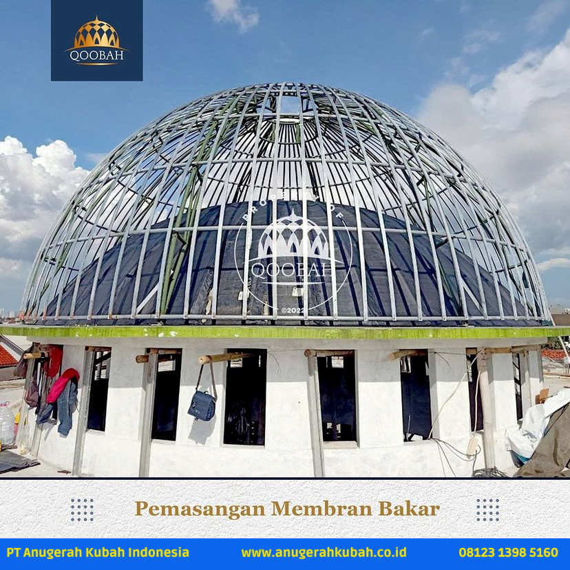 Mushola Al Ikhwan Tangerang 4 Pemasangan Kubah di Musholla Al Ikhwan Tangerang -Jual Panel