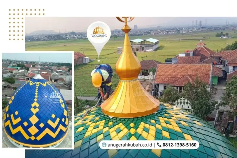 pembuat kubah masjid tulungagung