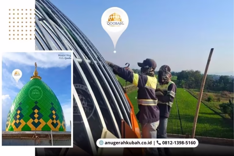 jasa pembuatan kubah masjid halmahera