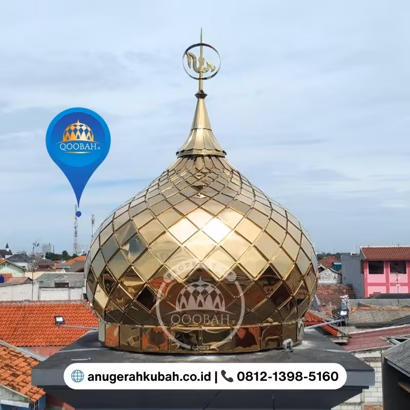 pengrajin kubah masjid bangkalan