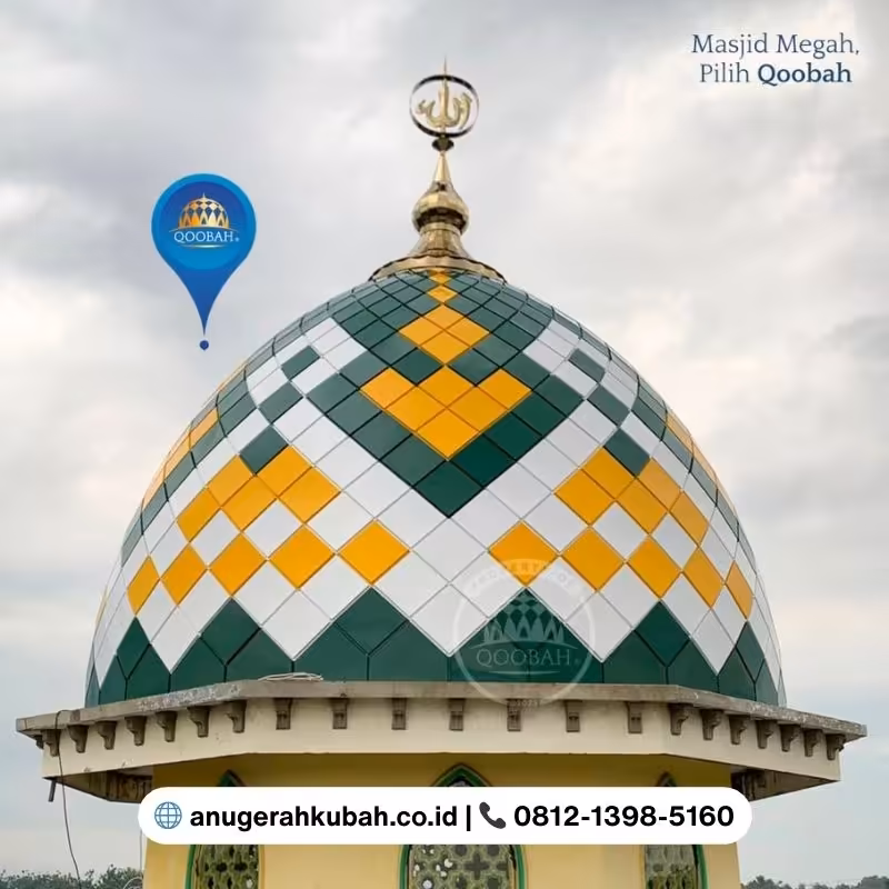 pengrajin kubah masjid sukoharjo